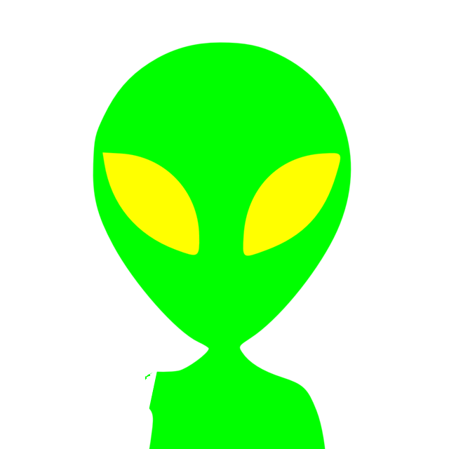Green Anagram Alien